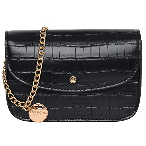 Image of Accessorize London Women's Faux Leather Crossbody Bag