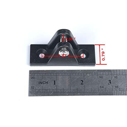 MX Bimini Top Fitting Hardware Set Fit 7/8",Boat Jaw Slide,Cap Eye End