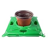 Ronyme Floating Island Planter Wasserpflanzen Blumentopf quadratisch Wasserpflanzen Stängelpflanzen Wachstum für Teichwirtschaft Garten Wasserpflanzen