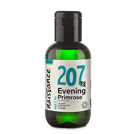 Naissance Onagra BIO Aceite Vegetal Prensado en Frío 100% Puro Certificado Ecológico 60ml