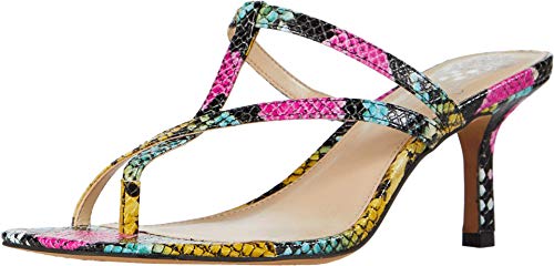 Vince Camuto Soraja Toe-Thong Sandalia para Mujer, Azul (Colorido), 36 EU