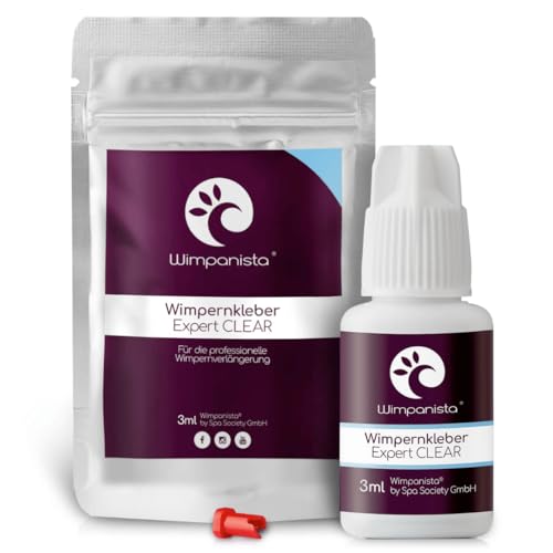 Wimpernkleber Wimpanista Expert Clear für Wimpernverlängerung