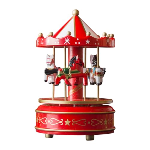 Funzione musicale: il carillon rotante ruota mentre riproduce musica melodiosa, rendendolo un regalo perfetto for mogli, fidanzate, fidanzati e bambini. Le melodie incantevoli offrono un'esperienza rilassante e rilassante.
