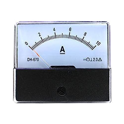 Testeur de Courant DC ampèremètre analogique DH-670 10A 75mV
