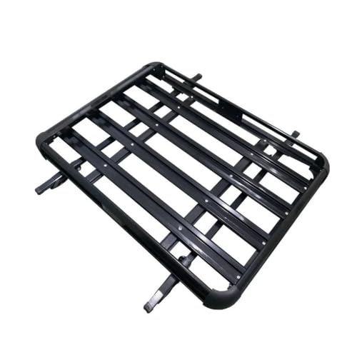 Barras transversales de aluminio 127x90cm para techo de coche SUV 6