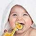 Giraffe Baby Teether Toy | Natural & Organic BPA-Free Silicone | Textured Infant Teething Relief | Freezable and Dishwasher-Safe | Cute Chew Toys for Boys, Girls, Babies, Toddlers, Newborn