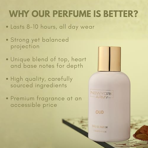 Image of Luxury Oud Perfume Unisex | Eau de Parfum 100ml | Saffron, Oud, Resins | Opulent - Woody - Smoky Premium Fragrance | Long Lasting Perfume for Man and Woman