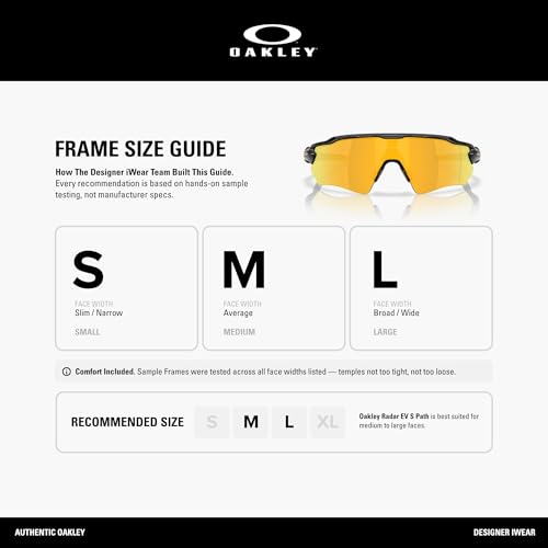Image of Oakley Radar EV S Path OO9510 Shield Sunglasses for Men for Women
