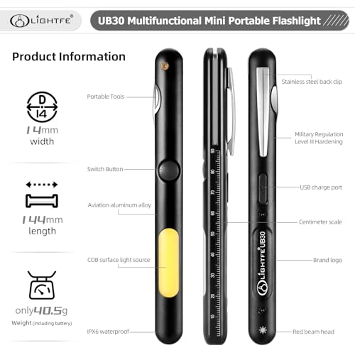Lampe de poche UB30 pour éclairage enseignement et présentation - 5