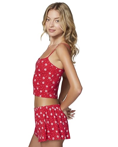 florence by mills Women's Holidaze Collection Sleep Cami and Short Pajama Gift Set3