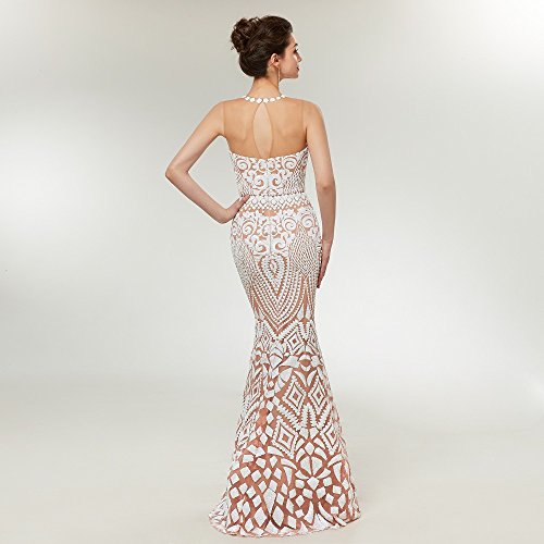 Women's Mermaid Dress Bridesmaid Dress Evening Dress Party Prom Gown - Image 3