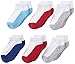 Fruit Of The Loom Little Boys' 6 Pack Low Cut Socks,  Assorted Medium/18-36 months(Shoe size-4-8 1/2), Shoe: 4-8.5