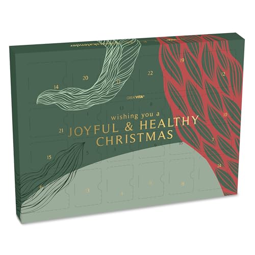 GreatVita Nahrungsergänzungsmittel Adventskalender 2025 für Sportler &...