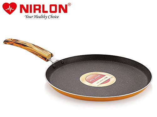 Image of Nirlon Kitchen Accessories for Cooking Non Stick Aluminium Flat Tawa