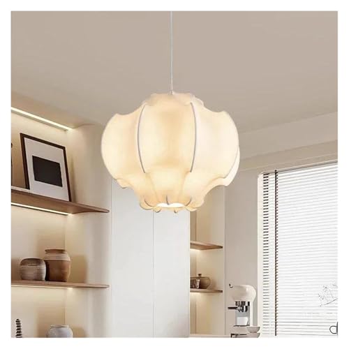 Suspension en soie japonaise D40cm - Lustre salon et salle à manger
