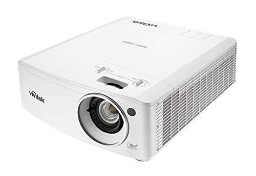 Vivitek DW4650Z-WH Low Maintenance Laser Projector - White (Renewed)