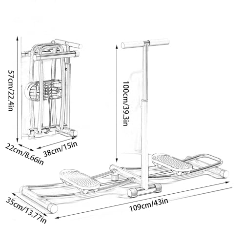 Ejercitador de muslos plegable para entrenamiento miniatura 2