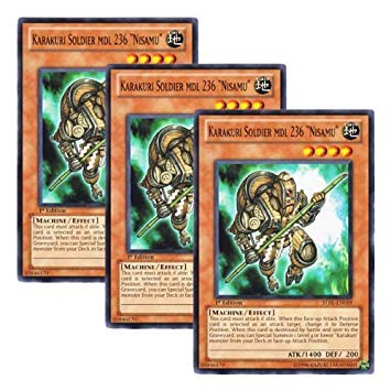 Amazon.co.jp: ☆ 3枚セット ☆遊戯王 英語版 STBL-EN019 Karakuri 
