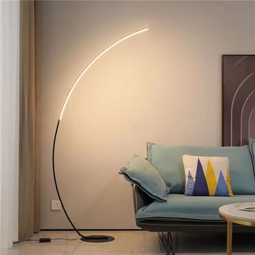 Lampadaire moderne pour salon ajustable résout le manque de lumière de lecture - 7