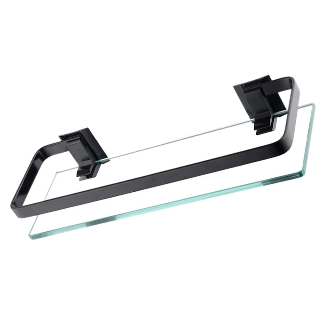 Cabilock 1 Pc Estante Cesta De Carrito De Ducha Organizador De Ducha Rural Vidrio Bandeja De Almacenamiento