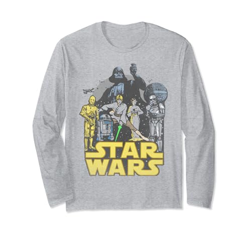 Star Wars t-shirt à manches longues le cadeau parfait pour les fans de science-fiction