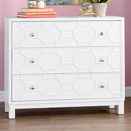 Shilpi Handicrafts Sheesham Wooden Chest of Drawers in White Color for Living Room-image-15