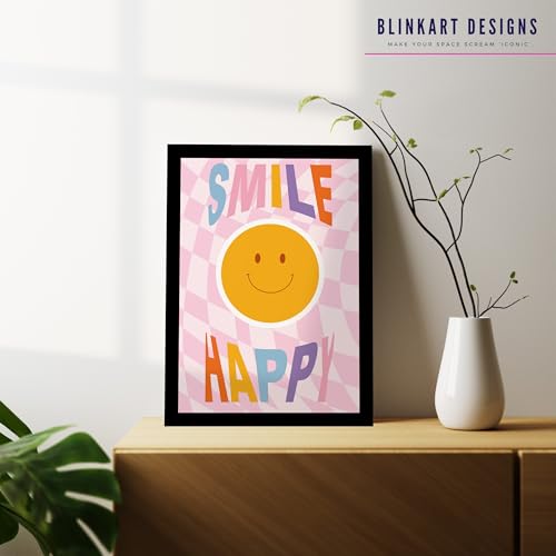 Image of BLINKART Trendy Abstract Wall Art Painting Print Design | Aesthetic Wall Decor Photo Artwork Frame Decoration Hanging For Home Bedroom Living Room Office Wall Decor | T070 | 13x10 Inches