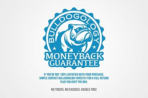 Bulldogology Premium Dog Car Seat Covers - Bench and Hammock-Style Backseat Cover and Protector - Waterproof, Double-Stitched GSM Oxford Material - Adjustable Headrest Straps (Large, Black) - Thumbnail 3