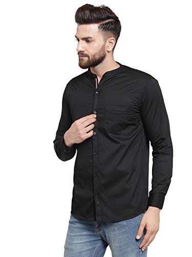 Image of Ben Martin Men's Cotton Solid Regular Fit Casual Shirt-(Bm-Chn-Sht)