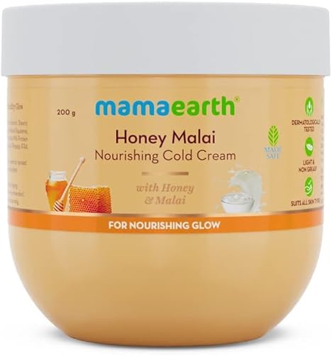 Honey Malai Nourishing Cold Cream, 200g, For Nourishing Glow