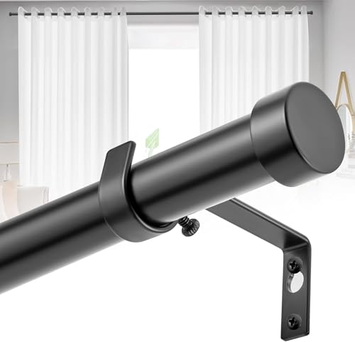 Catálogo de Tubo para cortina , listamos los 10 mejores. 47 POKYGO Barra Cortinas para Ventanas de 36 a 88 Pulgadas,Juego de Barras de Cortina Ajustable con Soportes,Barra de Cortina Negra Mate con Tapas Decorativas,Estirable (Negro,...
