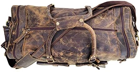 Large 24 inch duffel bags for men holdall leather travel bag overnight gym sports weekend bag 5 Large 24 inch duffel bags for men holdall leather travel bag overnight gym sports weekend bag