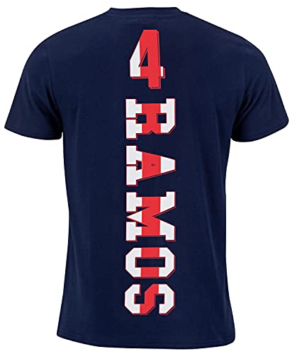 Paris Saint Germain Sergio Ramos PSG Official Collection T-Shirt, Navy - Image 2