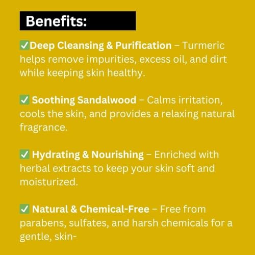 Image of Khadi Pure Sandal Honey & Sandal Turmeric Body Wash, 210 ml (Pack of 2)