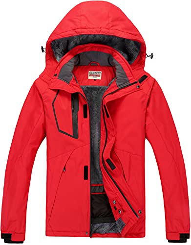 GOLDEN CAMEL Herren 3-in-1 Skijacke – Wasserdicht, Winddicht, Mit Fleece-Innenjacke
