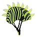 Krash unisex teen Krash Mohawk Bike Youth Helmet, Dazzle Green LED, One Size US