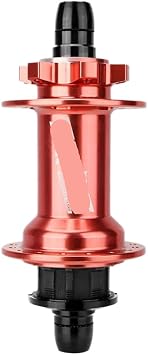 Single Speed Bike Hub Aluminum 32 Holes 120 Point 135x10mm Compatible With BMX And MTB Locking Ring 6 Claw 3 TeethOrange