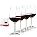 30 Rotwein günstig Kaufen-Spiegelau 4-teiliges Rotweinglas Set, Weingläser, Kristallglas, 630 ml, Style, 4670181