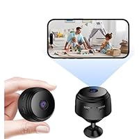 Générique Camera Surveillance WiFi Exterieure sans Fil 1080P - Mini Camera Espion Intérieur/Extérieur avec Détection Mouvement, Vision Nuit, Alerte - Caméra Sécurité Maison