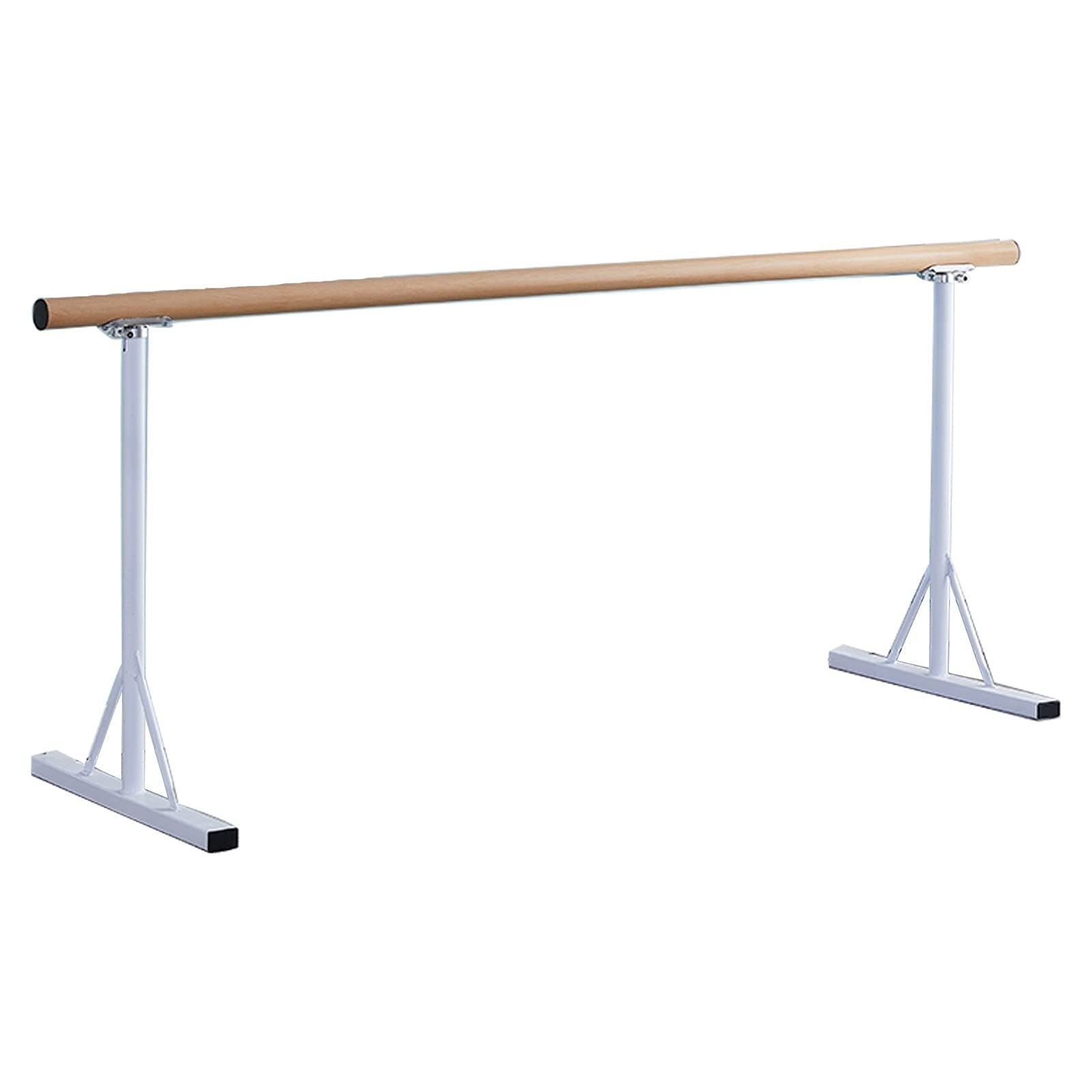 Portable Ballet Barre, 2m Adjustable Gymnastics Bar, Freestanding Dance Exercise Equipment for Home Fitness Flexibility Training