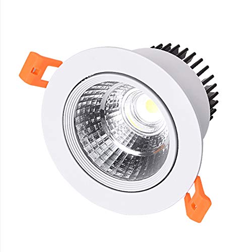 Plafonnier LED projecteur en aluminium orientable pour mur de salon et couloir