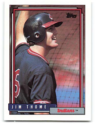 1992 Topps 768 Jim Thome NM-MT Cleveland Indians Baseball