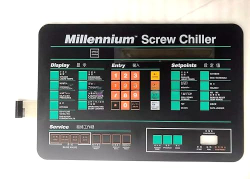 1PC NEW Membrane Keypad FIT York Air Conditioning Keyboard 024-25258-000 Button Film