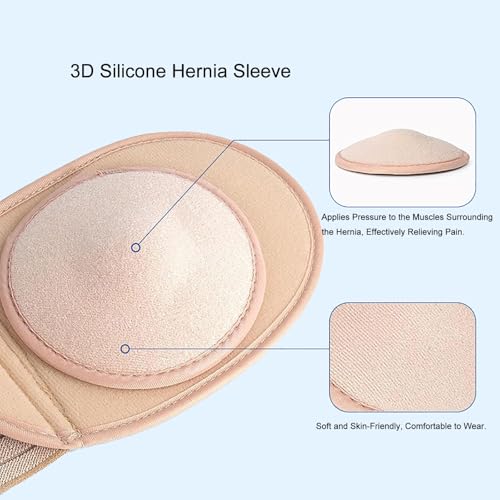 Faja abdominal soporte para hernia umbilical talla L miniatura 5