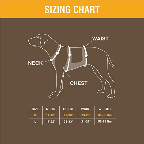 Browning Brustschutzweste für Hunde, P000003880199, Safety Orange, M