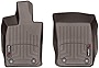 WeatherTech Custom Fit FloorLiner for Porsche Panamera - 1st Row (Cocoa)