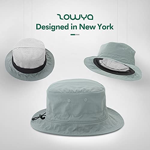 Zowya Summer Bucket Hat For Men And Women Zippered Pocket Mesh Sun Hats Travel Cap Uv Protection Fishing Hat Waterproof Packable Lightweight Outdoor thumb #1