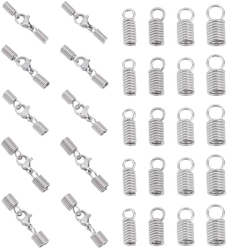 50 Stück Karabinerhaken 12mm Dunkelgrau - Perfekt Für Schmuck, Schlüssel & Bastelprojekte