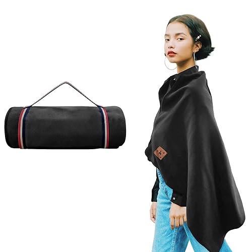 USB Heated Office Chair Blanket Wrap - Portable Heated Shawl - 59