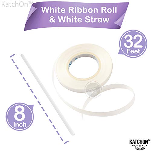 Image of KatchOn, Big Purple Mylar Balloons - 22 Inch, Pack of 6 | Round 4D Metallic Lavender Balloon for Purple Party Decorations | Metallic Balloons for Anniversary | Unicorn, Mermaid Birthday Decorations